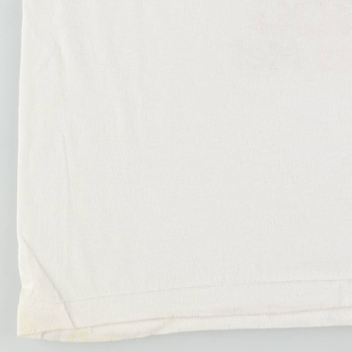 Dog print football t-shirt, men's size M, vintage. unclear white type Vintage Second Hand