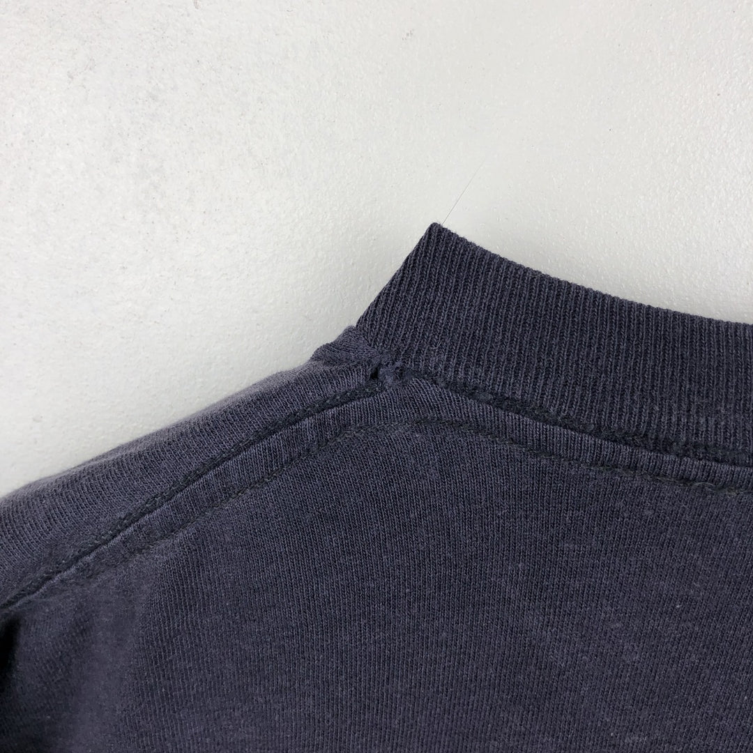 90'S ARTEX College T-Shirt, Made in USA, Men's XL equivalent, Vintage cotton navy blue type Vintage Second Hand