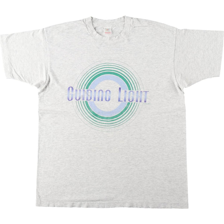 90'S Fruit of the Loom Guiding Light TV Drama Movie T-Shirt, Made in USA, Men's XL equivalent, Vintage cotton gray type Vintage Second Hand