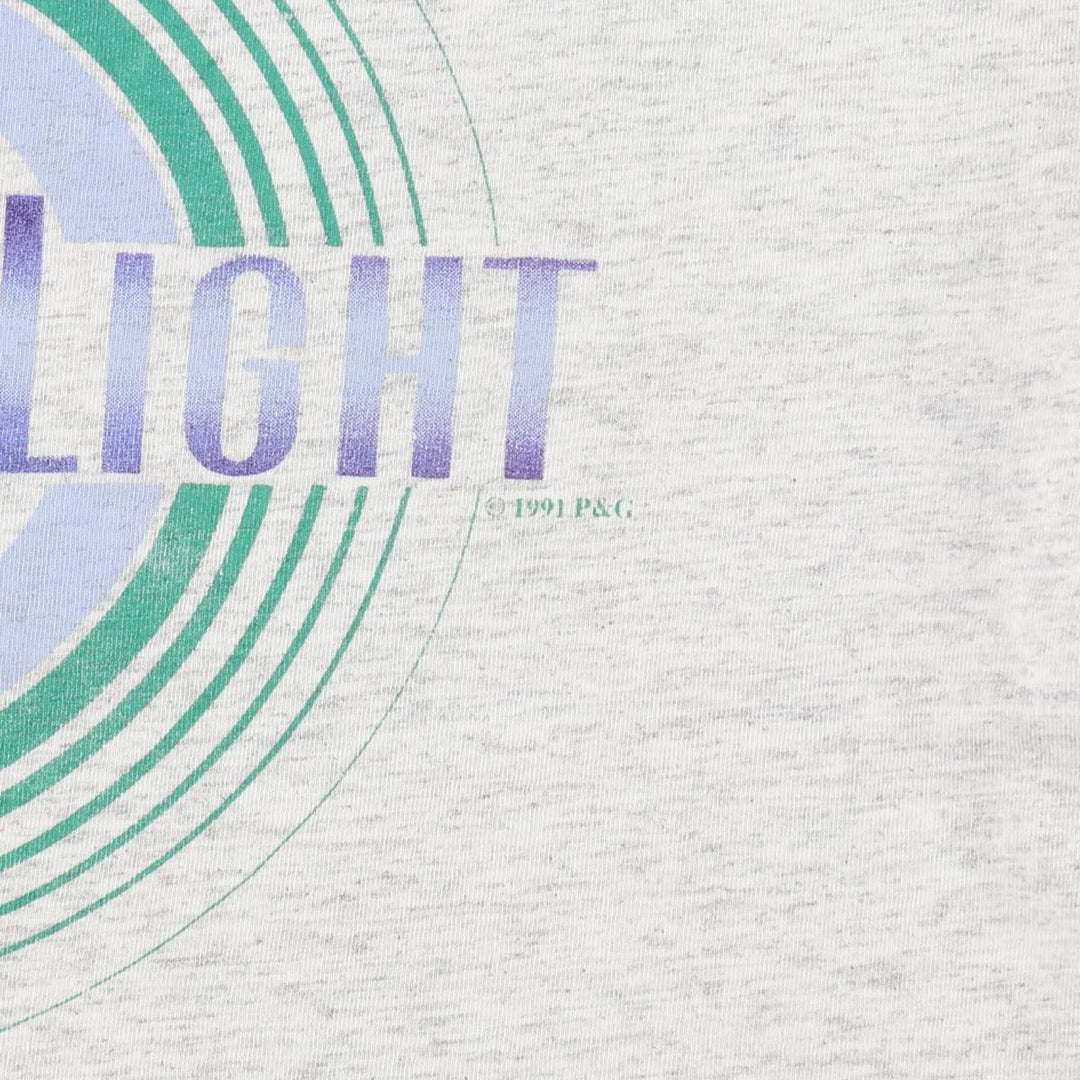 90'S Fruit of the Loom Guiding Light TV Drama Movie T-Shirt, Made in USA, Men's XL equivalent, Vintage cotton gray type Vintage Second Hand