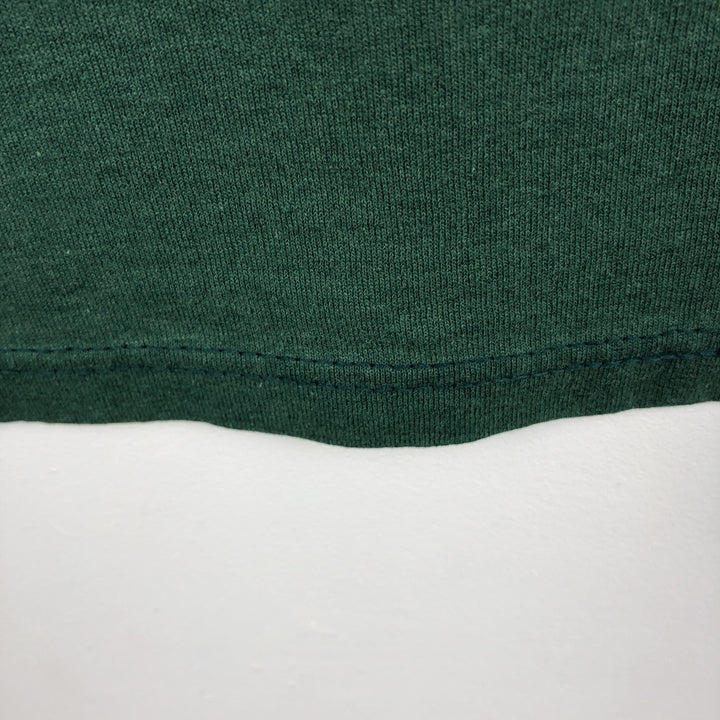 90'S Sofie College T-shirt, Made in USA, Men's Size L (approx.), Vintage polyester Green type dark green Vintage Second Hand