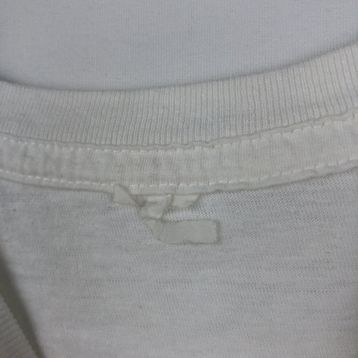 90'S Photo T-shirt, Men's Size M (approx.), Vintage unclear white type Vintage Second Hand