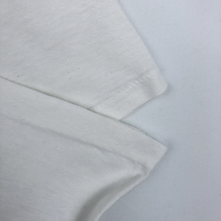 90'S Photo T-shirt, Men's Size M (approx.), Vintage unclear white type Vintage Second Hand