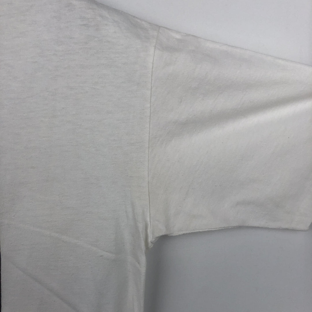 90'S Photo T-shirt, Men's Size M (approx.), Vintage unclear white type Vintage Second Hand
