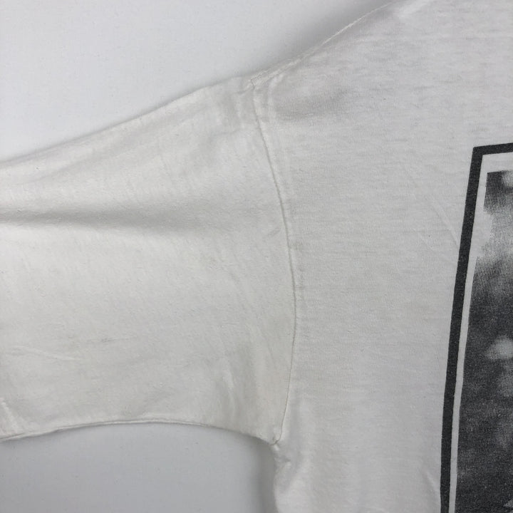90'S Photo T-shirt, Men's Size M (approx.), Vintage unclear white type Vintage Second Hand