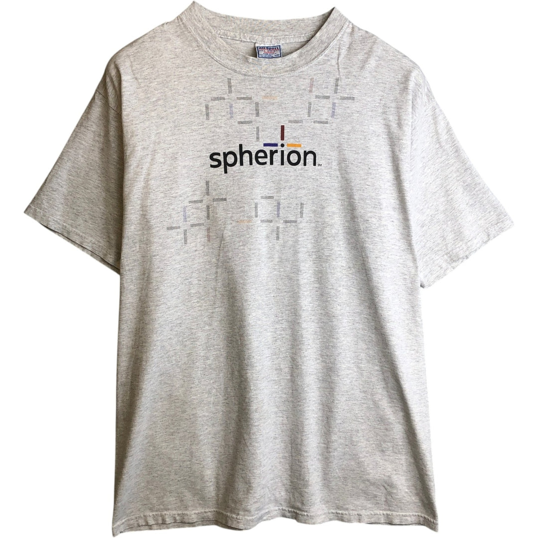 90'S All Sport Advertising T-Shirt, Made in USA, Men's XL equivalent, Vintage cotton pale white type Vintage Second Hand