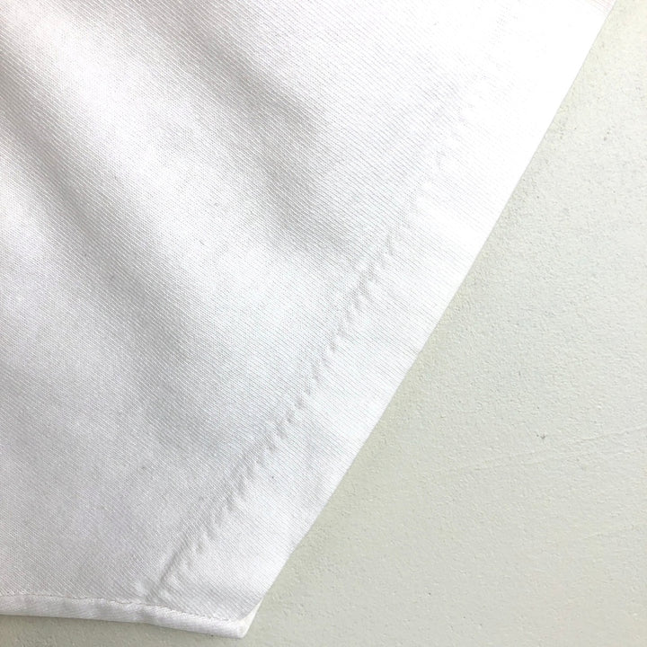 90'S Anvil Printed T-shirt Made in USA Men's XL Vintage cotton white type Vintage Second Hand