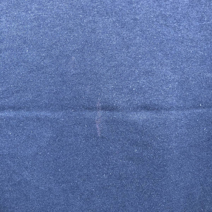 90'S ONEITA POWER 50 Print T-Shirt, Made in USA, Men's Size L (approx.) polyester navy blue type Vintage Second Hand