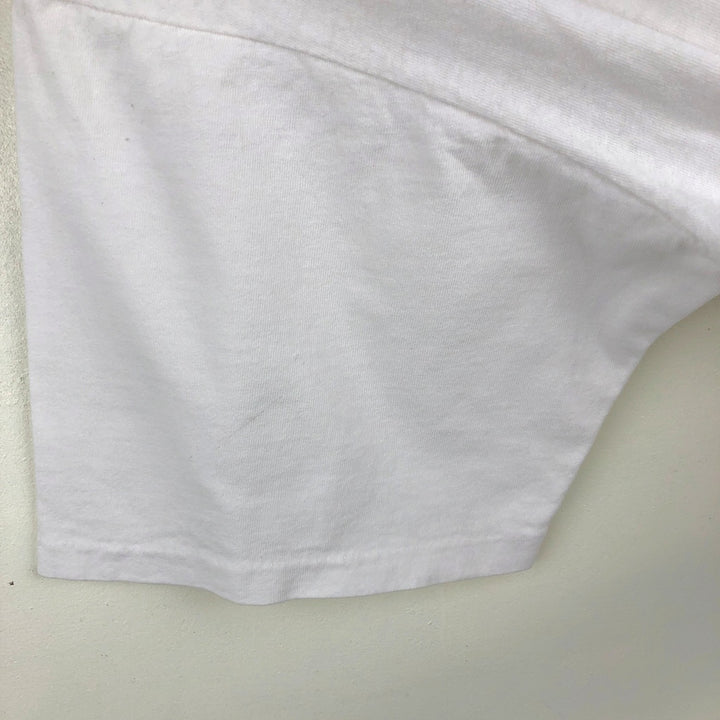 90'S GANGO GALLERY Printed T-Shirt, Made in USA, Men's XL equivalent, Vintage cotton white type Vintage Second Hand