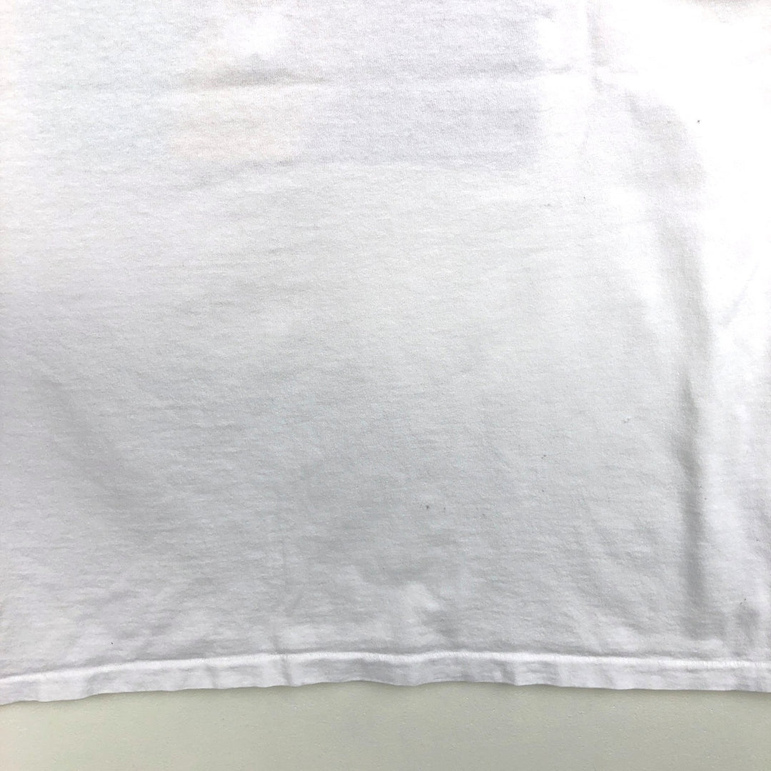 90'S GANGO GALLERY Printed T-Shirt, Made in USA, Men's XL equivalent, Vintage cotton white type Vintage Second Hand