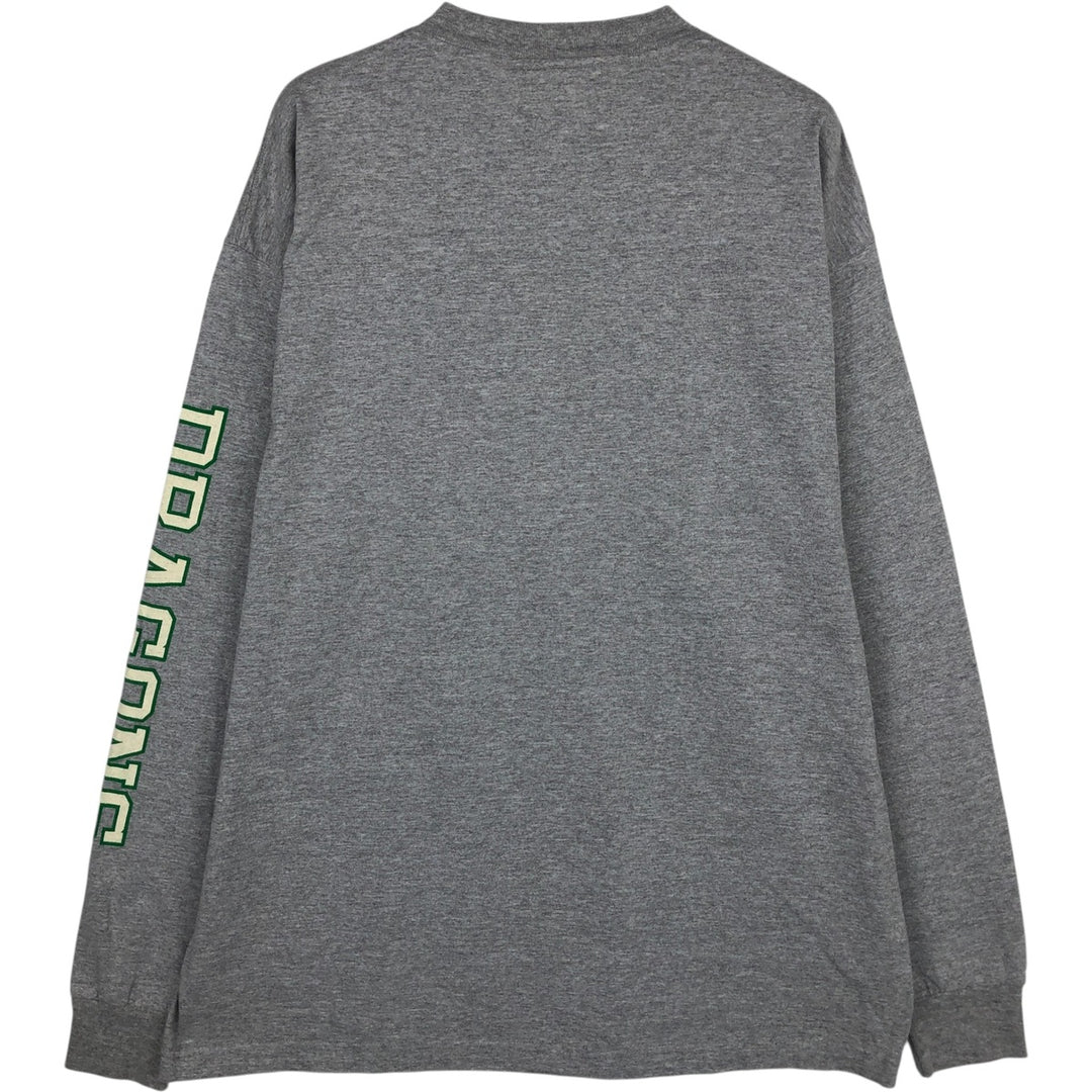 ALSTYLE Dayton Dragons Long-Sleeve T-Shirt (Men's XL equivalent) cotton gray type Vintage Second Hand