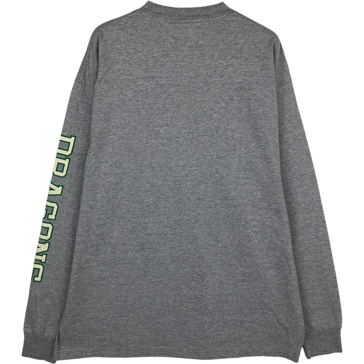 ALSTYLE Dayton Dragons Long-Sleeve T-Shirt (Men's XL equivalent) cotton gray type Vintage Second Hand