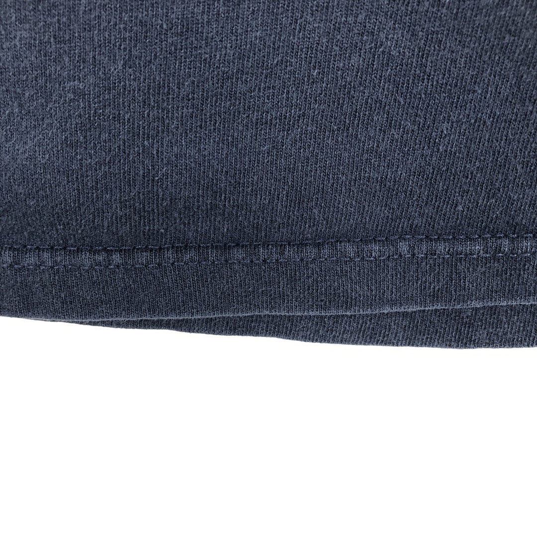 Champion Long-Sleeve T-Shirt (Men's Size L) cotton navy blue type Vintage Second Hand