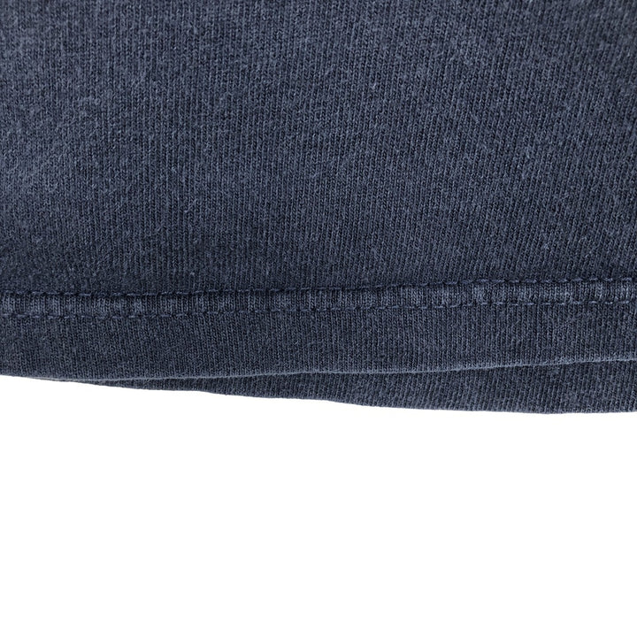 Champion Long-Sleeve T-Shirt (Men's Size L) cotton navy blue type Vintage Second Hand