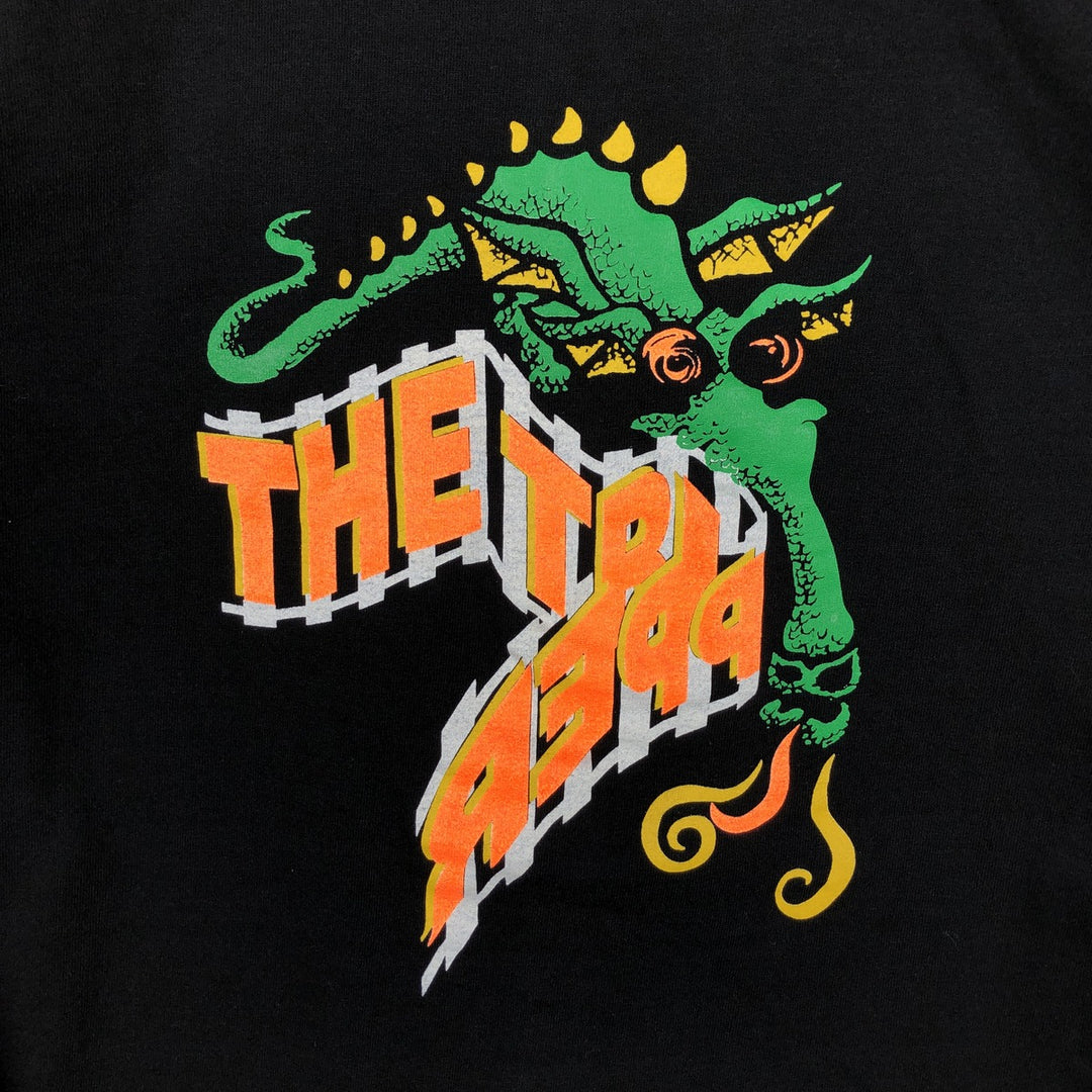 90'S Screen Stars Long-Sleeve T-Shirt, Men's Size L (Equivalent), Vintage cotton black type Vintage Second Hand