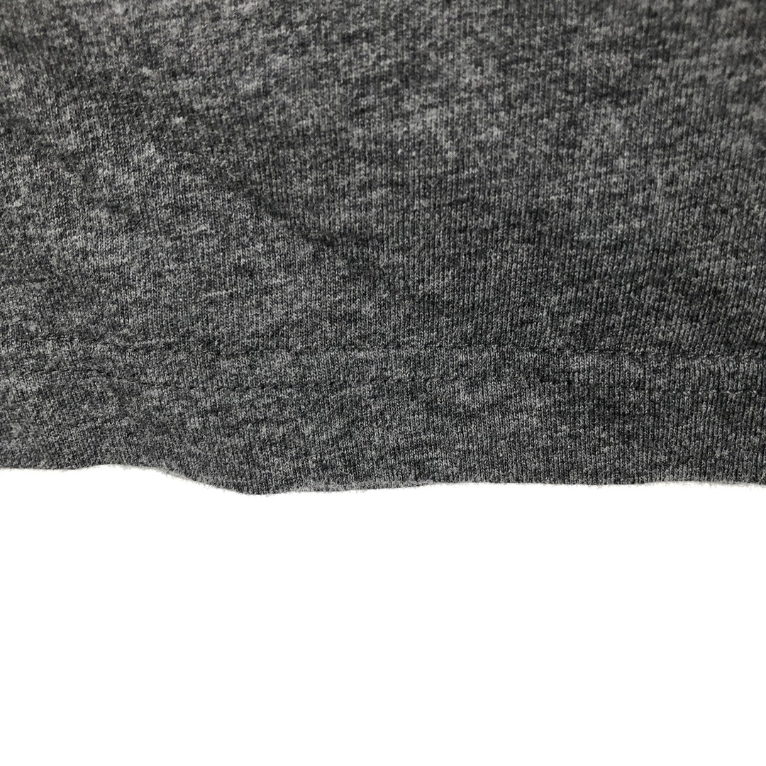 Adidas long-sleeved T-shirt, men's size L cotton gray type Vintage Second Hand