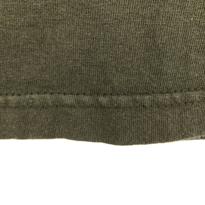 ALSTYLE Long T-Shirt, Men's XL cotton Khaki type Vintage Second Hand