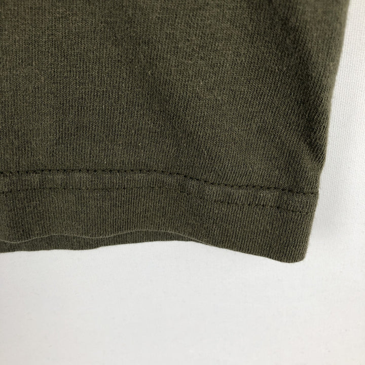 00'S Harley-Davidson Motorcycle Bike T-shirt Made in USA Men's XL cotton Khaki type Vintage Second Hand