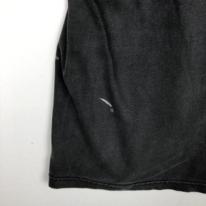 Harley-Davidson Eagle Pattern Motorcycle Bike T-shirt Men's XL unclear Charcoal Vintage Second Hand