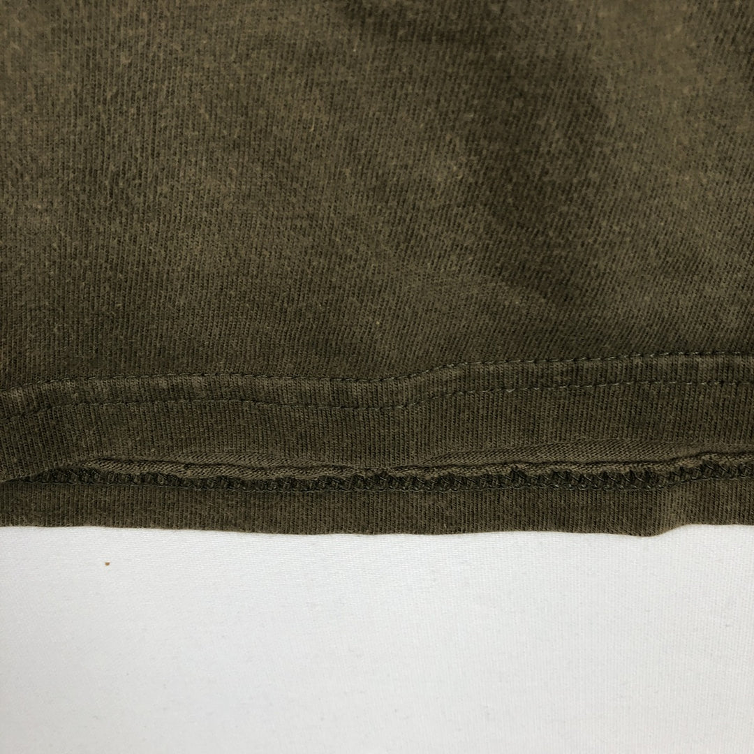 Harley-Davidson Motorcycle Bike T-shirt, Men's XL size cotton Khaki type Vintage Second Hand