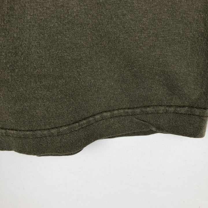 2000'S Harley-Davidson Dragon Pattern Motorcycle T-Shirt, Men's Size XL (approx.) cotton Khaki type Vintage Second Hand
