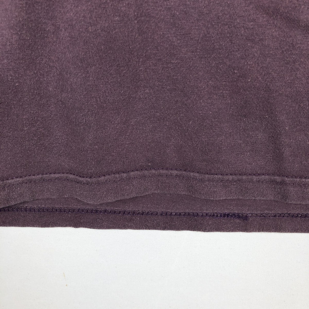 Harley-Davidson Fire Pattern Motorcycle Bike T-Shirt, Made in USA, Men's XL (approx.), Vintage cotton purple type Vintage Second Hand