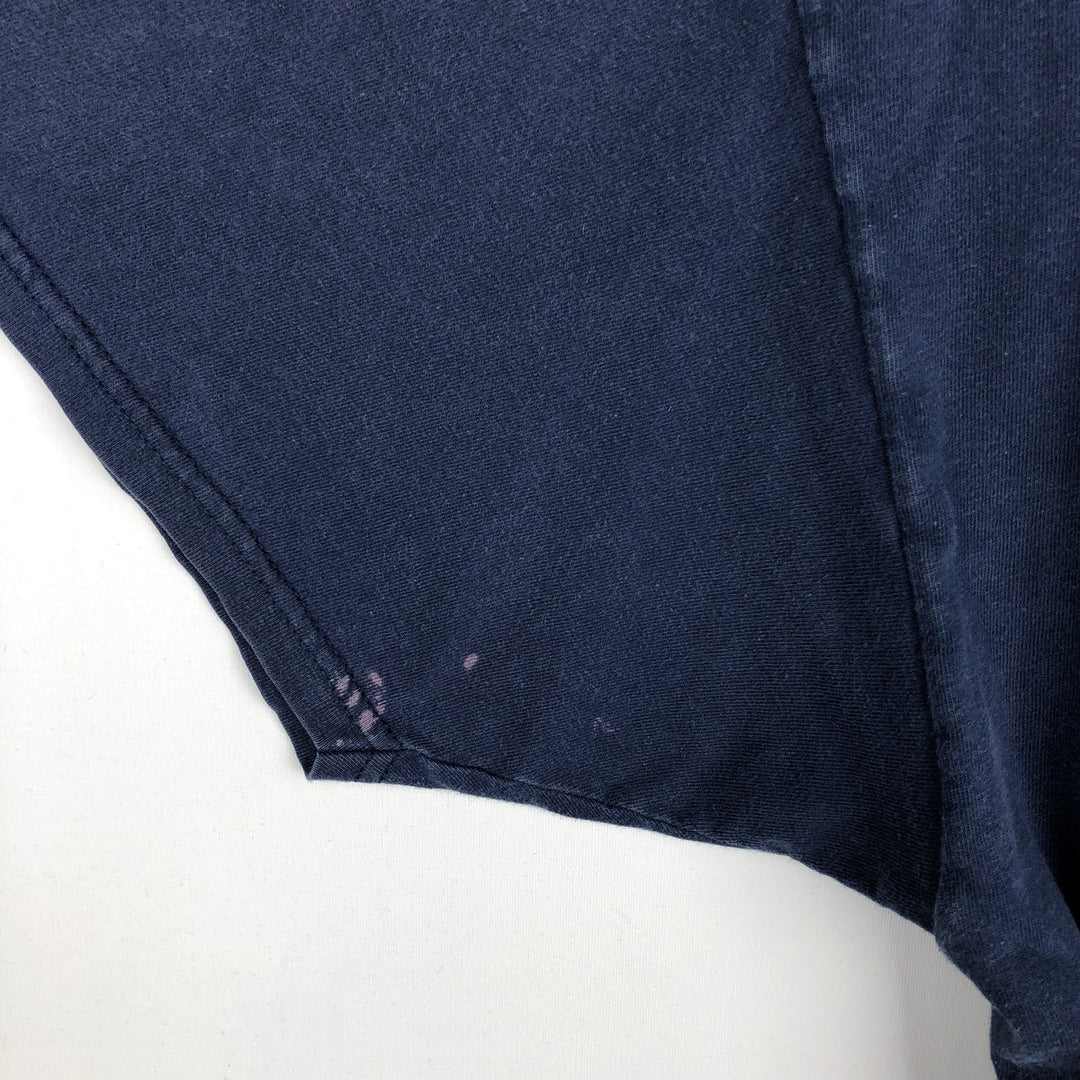 Harley-Davidson Motorcycle Bike T-shirt, Men's XXL cotton navy blue type Vintage Second Hand