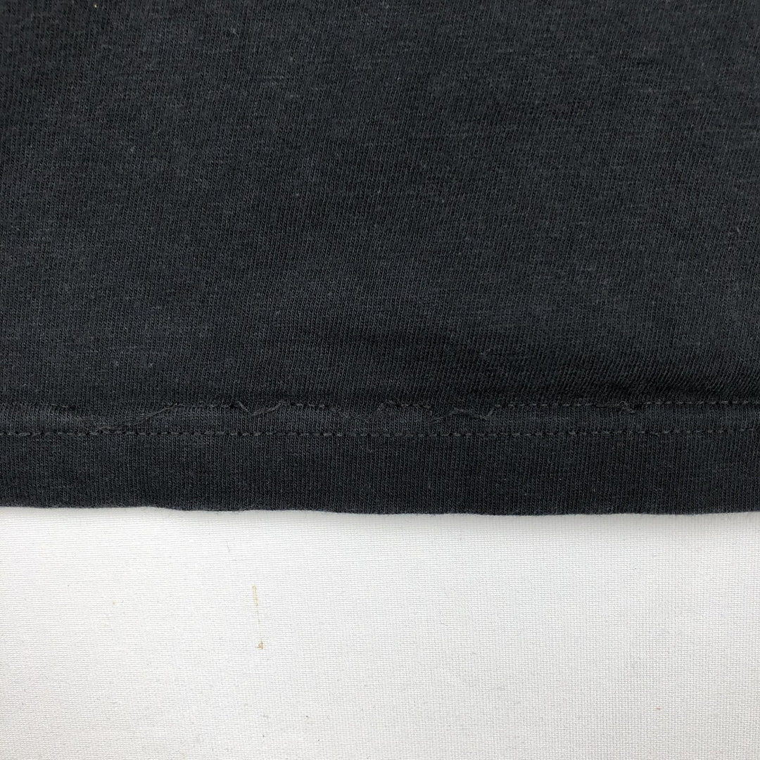 00'S Harley-Davidson Motorcycle Bike T-shirt Made in USA Men's XXL cotton black type Vintage Second Hand
