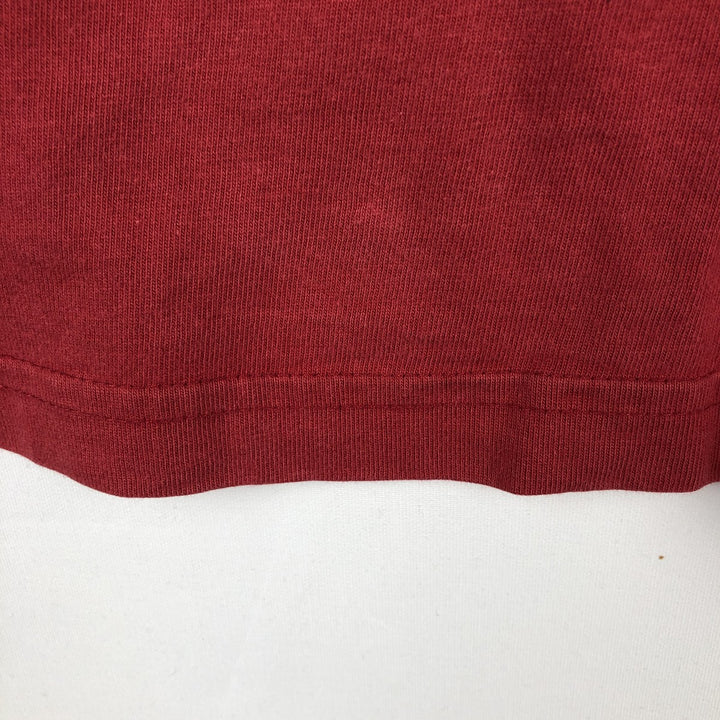 00'S Harley-Davidson Motorcycle Bike T-shirt Made in USA Men's XL cotton red type Vintage Second Hand