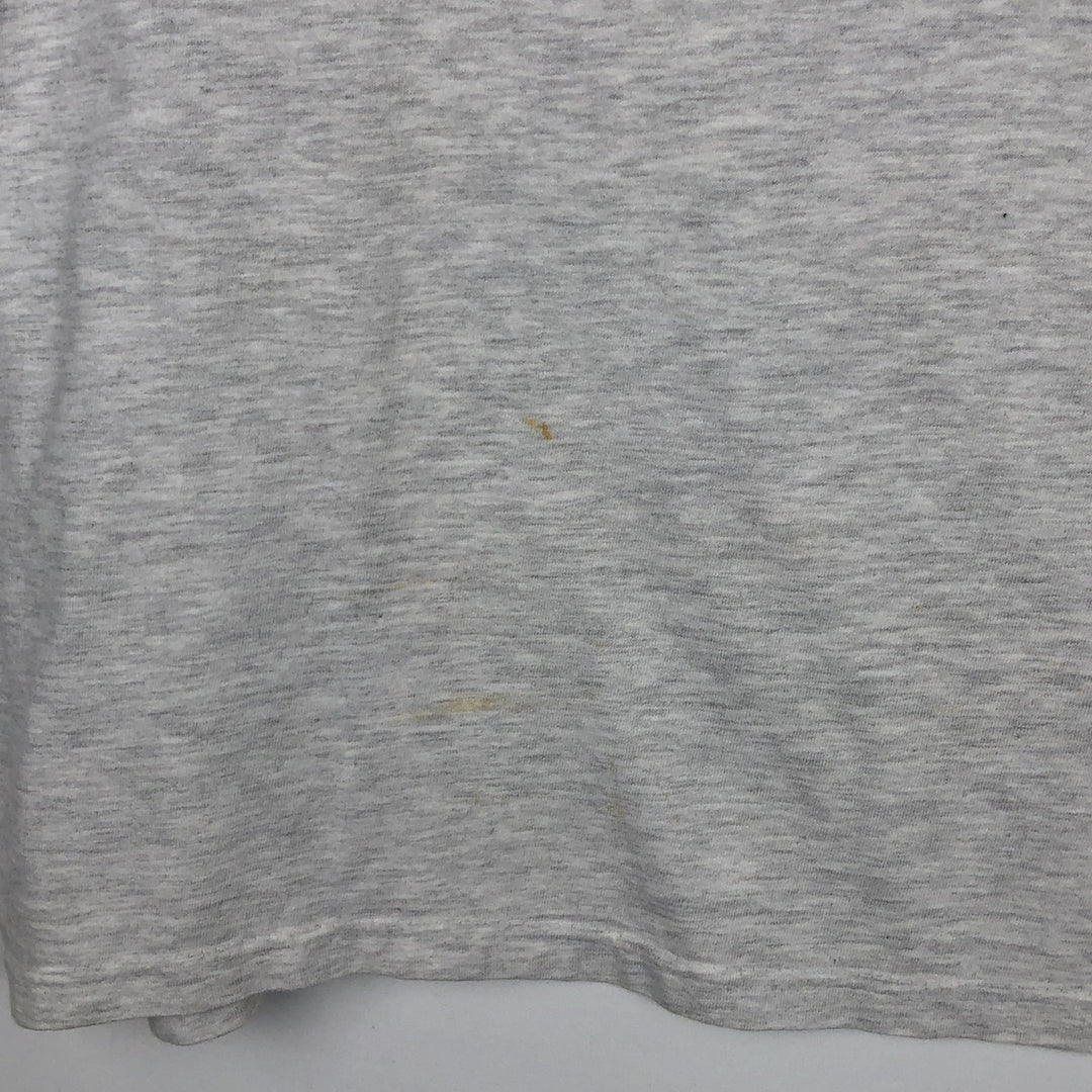 00'S Harley-Davidson Eagle Pattern Motorcycle Bike T-shirt Made in USA Men's XXL cotton pale white type Vintage Second Hand