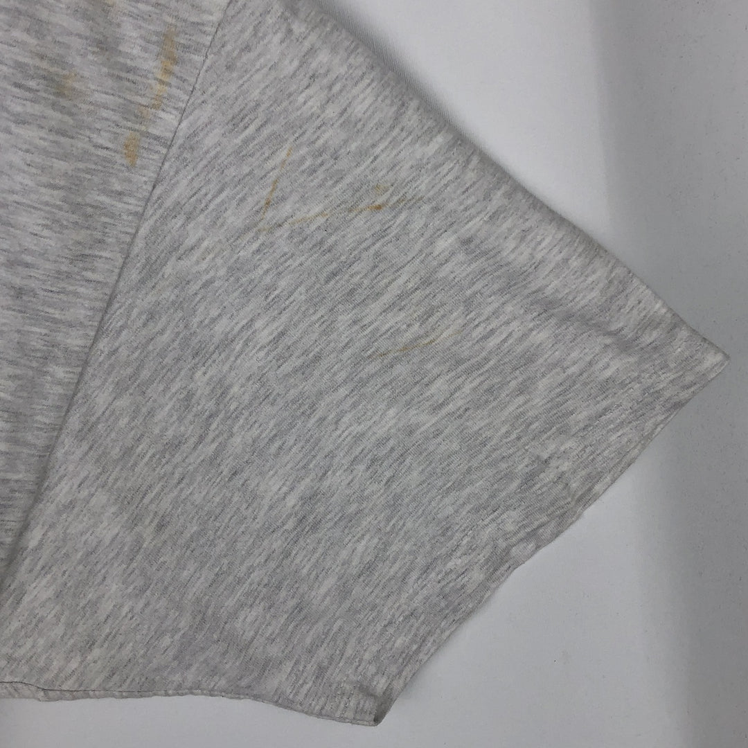 00'S Harley-Davidson Eagle Pattern Motorcycle Bike T-shirt Made in USA Men's XXL cotton pale white type Vintage Second Hand