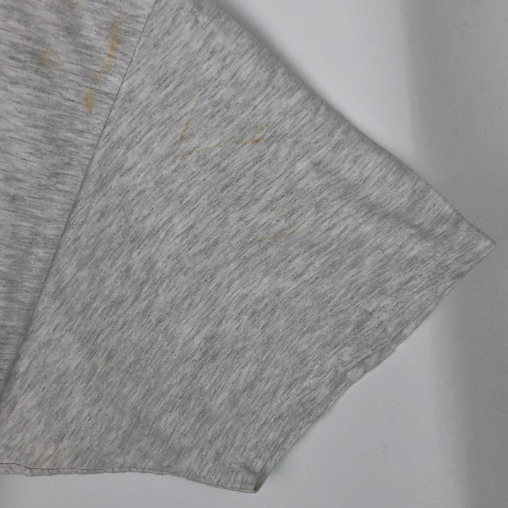 00'S Harley-Davidson Eagle Pattern Motorcycle Bike T-shirt Made in USA Men's XXL cotton pale white type Vintage Second Hand