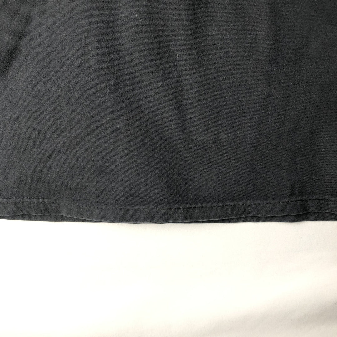 00'S Harley-Davidson Skull Pattern Motorcycle Bike T-shirt Made in USA Men's XL cotton black type Vintage Second Hand