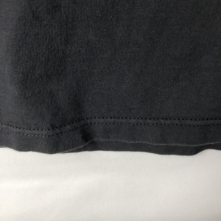 2000'S Harley-Davidson American flag pattern motorcycle bike t-shirt, made in USA, men's size XXL equivalent. cotton black type Vintage Second Hand