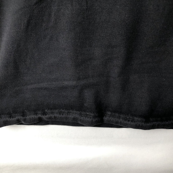00'S Harley-Davidson Eagle Pattern Motorcycle Bike T-shirt Made in USA Men's XXL cotton black type Vintage Second Hand