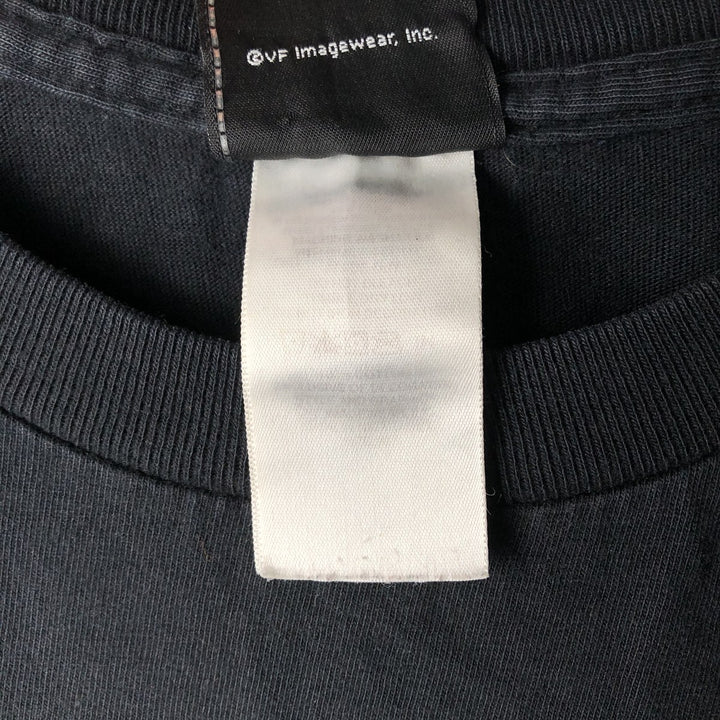 00'S Harley-Davidson Skull Pattern Motorcycle Bike T-shirt Men's XL size cotton black type Vintage Second Hand