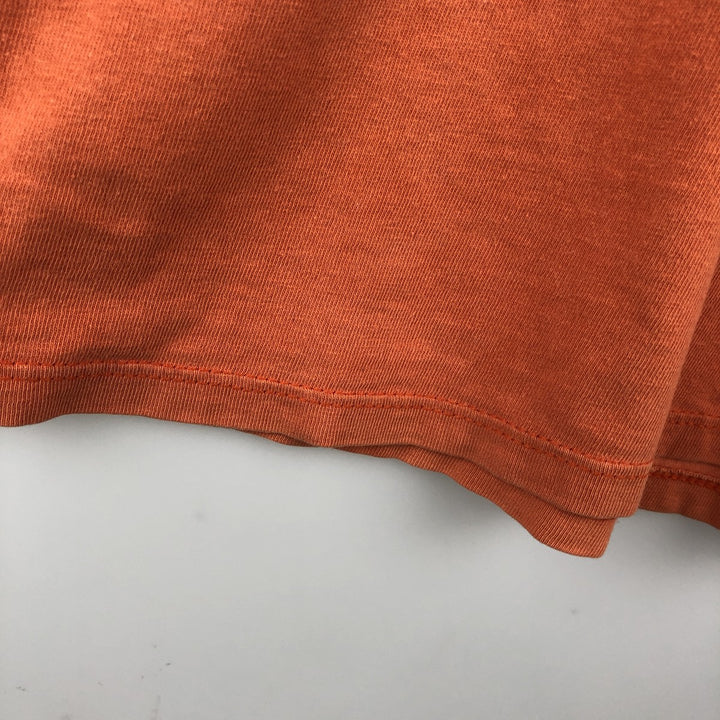 Harley-Davidson Motorcycle Bike T-shirt, Men's Size L unclear orange type Vintage Second Hand