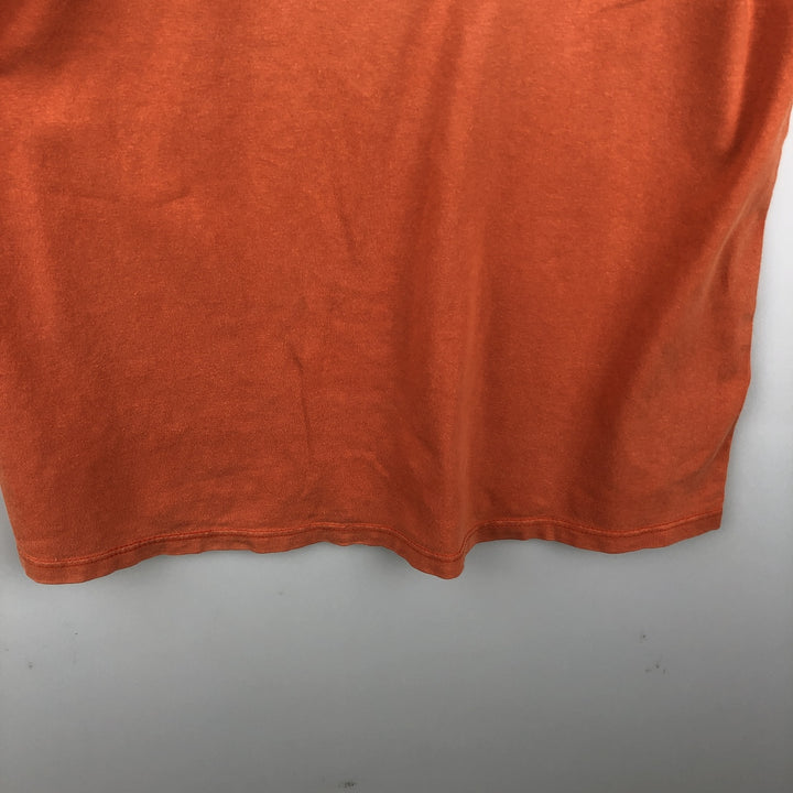 Harley-Davidson Motorcycle Bike T-shirt, Men's Size L unclear orange type Vintage Second Hand