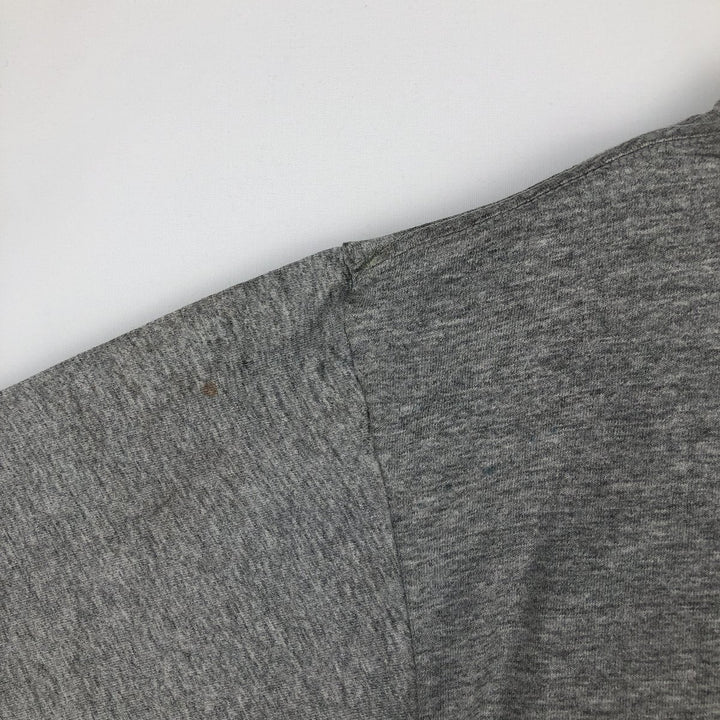 00'S Harley-Davidson Fire Pattern Motorcycle Bike T-Shirt Men's L size unclear gray type Vintage Second Hand