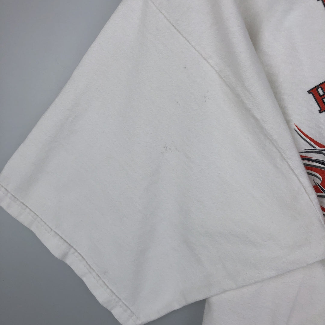Harley-Davidson Motorcycle Bike T-shirt, Men's XL size unclear white type Vintage Second Hand