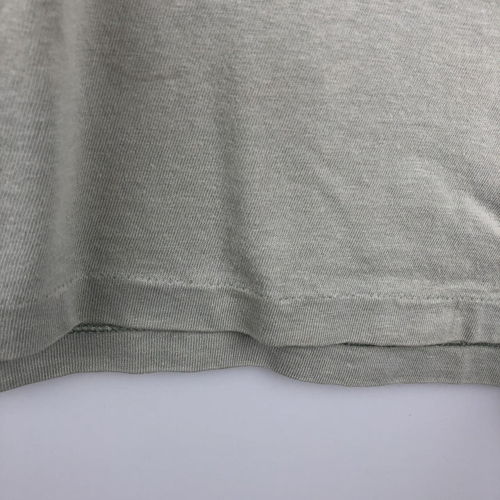 90'S Harley Davidson Eagle Pattern Motorcycle Bike T-shirt Men's XL Vintage unclear Khaki type sage green Vintage Second Hand