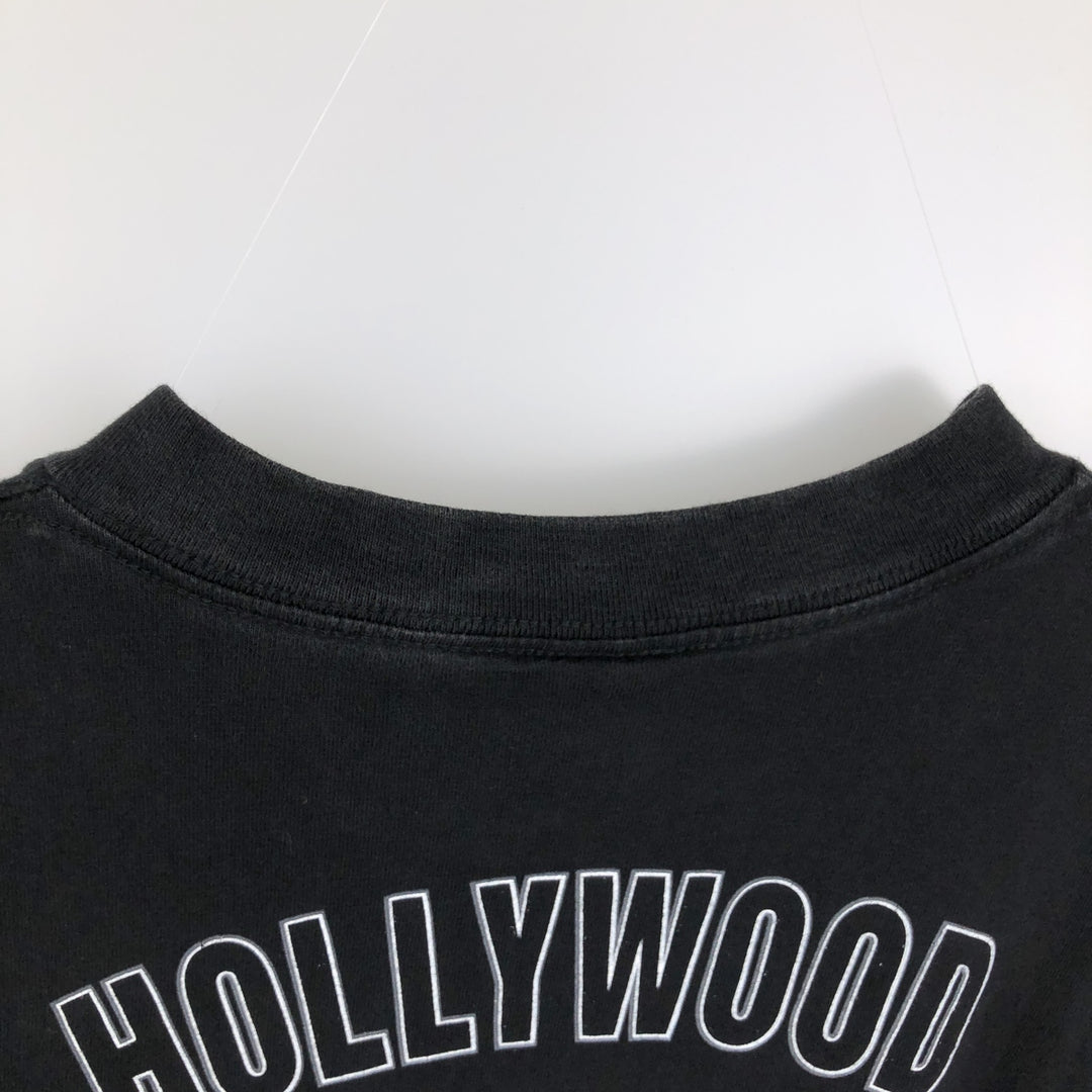 90'S Harley-Davidson Eagle Pattern Motorcycle T-Shirt, Made in USA, Men's XL (approx.), Vintage cotton black type Vintage Second Hand