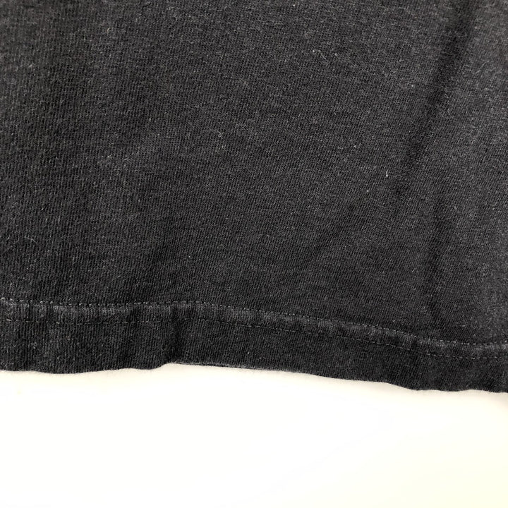 2000'S Harley-Davidson Eagle Pattern American Flag Motorcycle T-Shirt, Made in USA, Men's XXL equivalent. cotton black type Vintage Second Hand