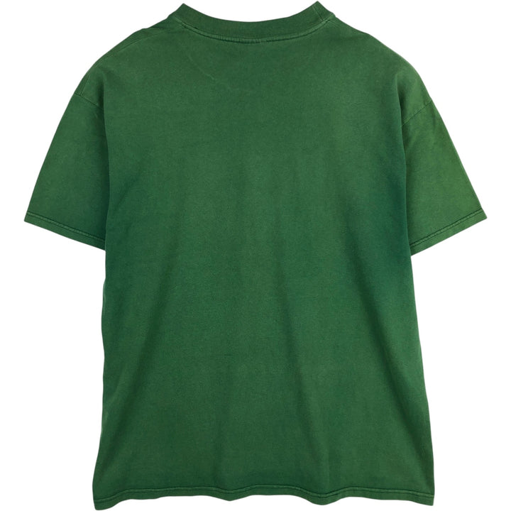 90'S Harley-Davidson Motorcycle Bike T-shirt Made in USA Men's XL Vintage cotton green type Vintage Second Hand