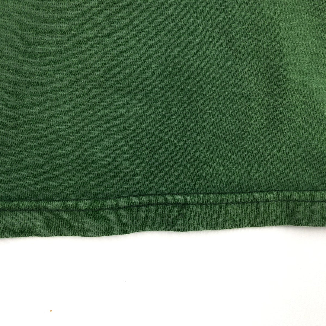 90'S Harley-Davidson Motorcycle Bike T-shirt Made in USA Men's XL Vintage cotton green type Vintage Second Hand