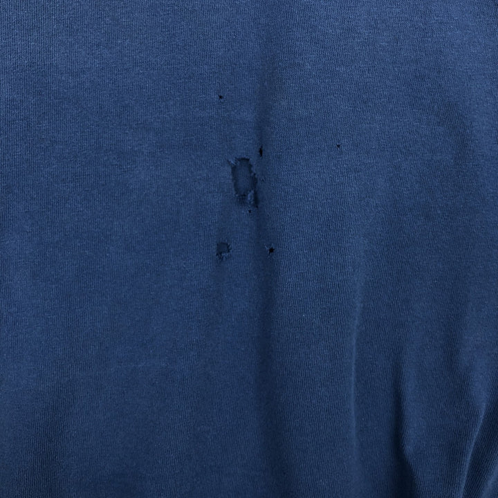 90'S Harley-Davidson Motorcycle Bike T-shirt Made in USA Men's L Vintage cotton blue type Vintage Second Hand