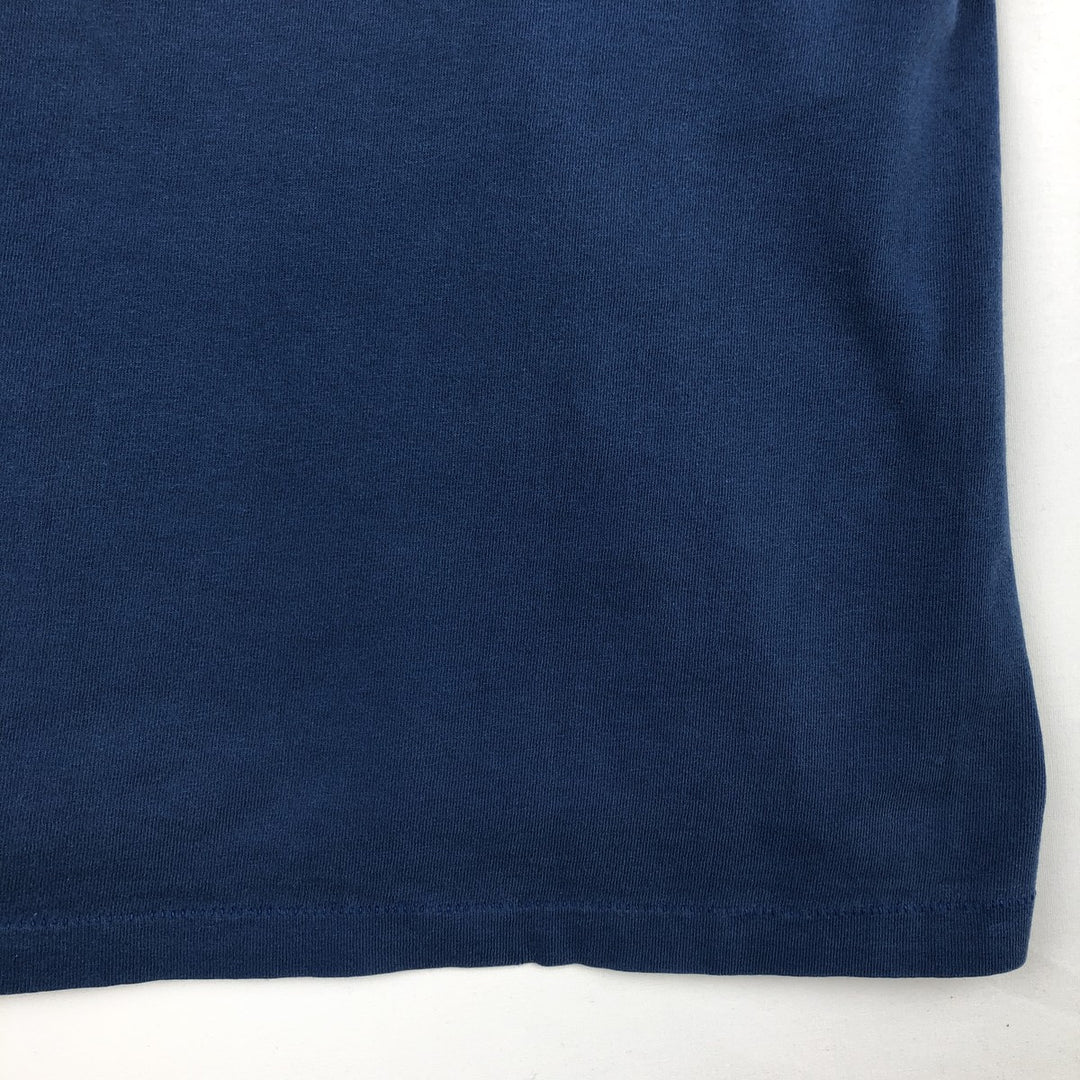 90'S Harley-Davidson Motorcycle Bike T-shirt Made in USA Men's L Vintage cotton blue type Vintage Second Hand