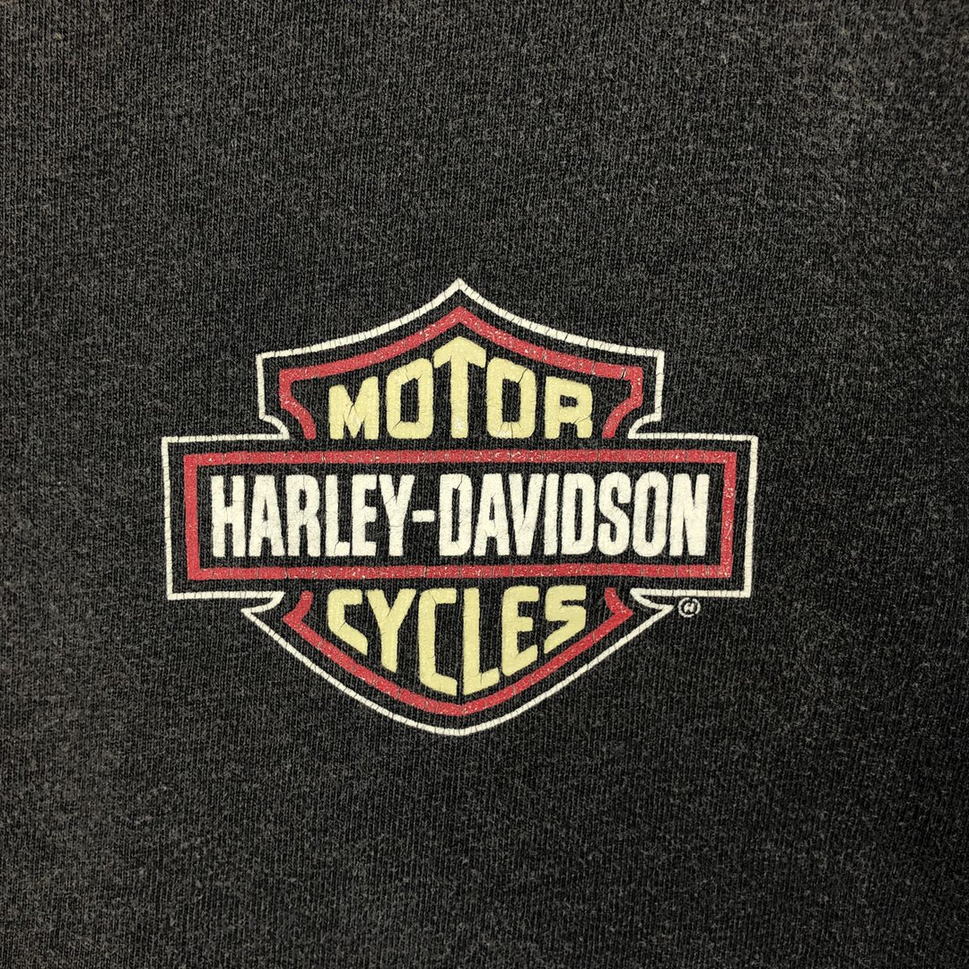 90'S Harley-Davidson Motorcycle Bike T-shirt, Men's XL, Vintage unclear gray type Vintage Second Hand