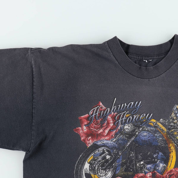 59th Sturgis Motorcycle Rally Motorcycle T-shirt, Men's XL equivalent. unclear gray type Vintage Second Hand