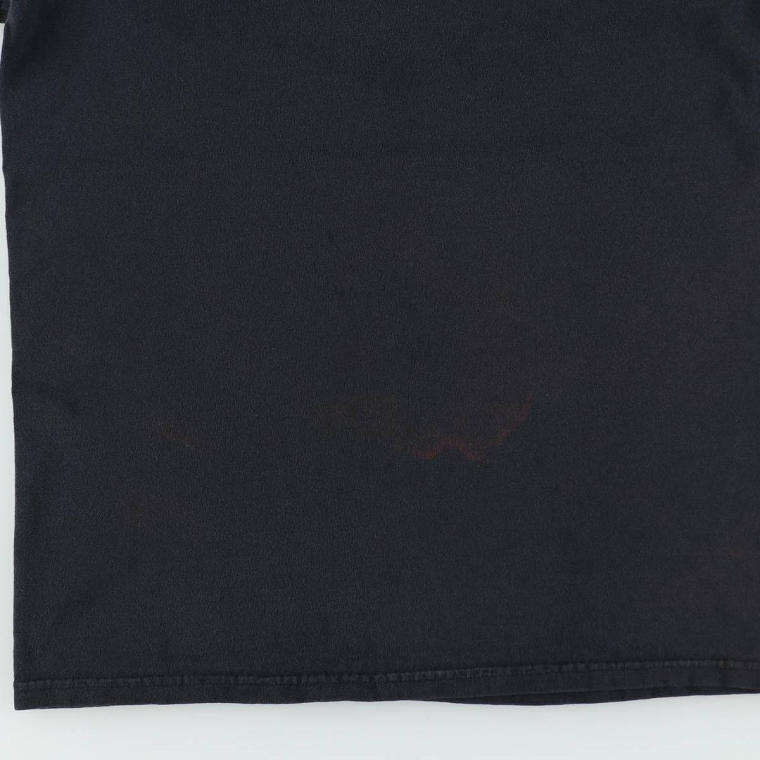 Harley-Davidson Fire Pattern Motorcycle Bike T-Shirt, Men's Medium unclear black type Vintage Second Hand